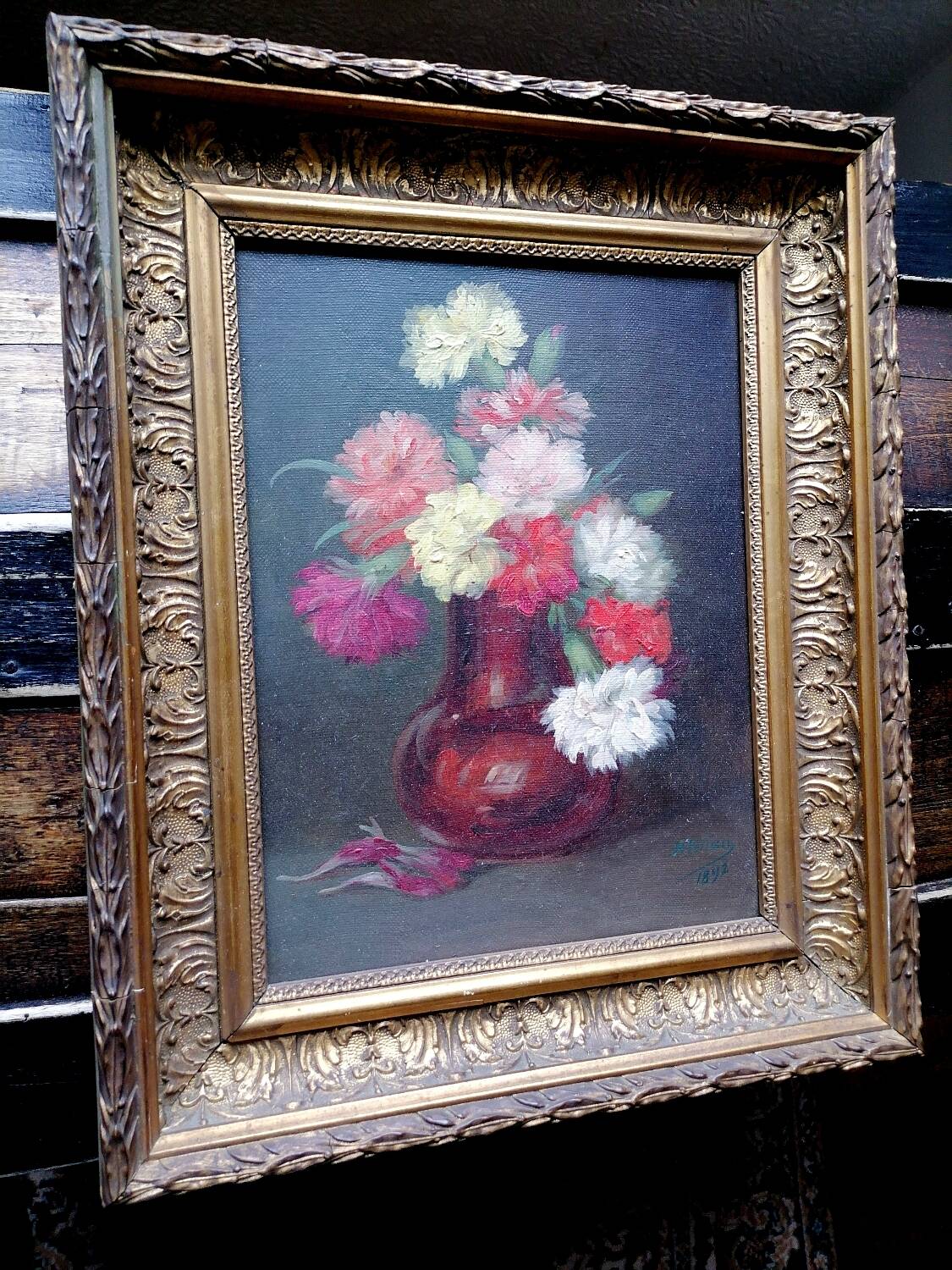 Painting. ancient. 19 eme