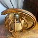 Rattan and bamboo lamp, Louis Sognot