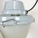 Grey Industrial Cast Aluminium Pendant Lamp, 1980s