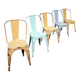 5 chaises Tolix modèle A 60's