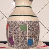 large vintage vase 50s