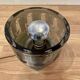 Large glass lamp "Scandinavian design 1950".