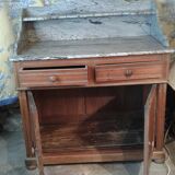 Bathroom furniture with marble