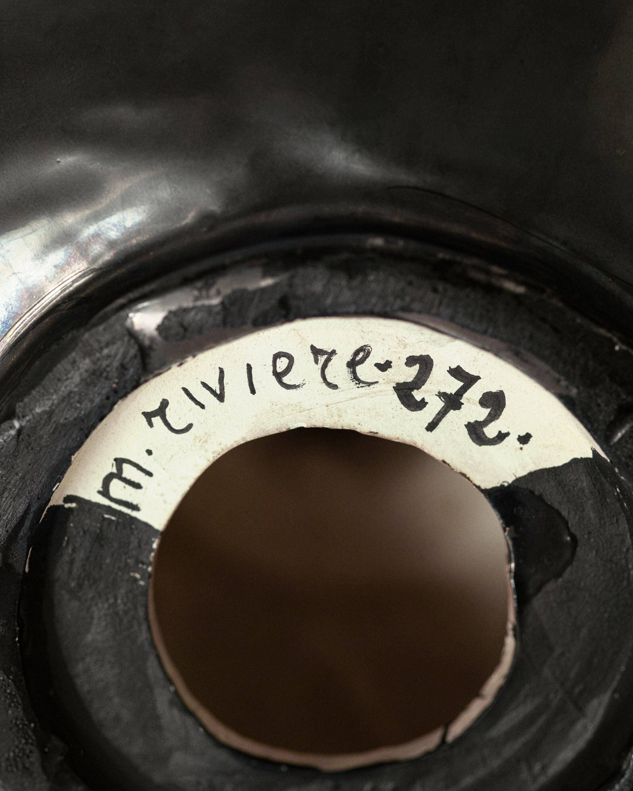 Vintage lamp Michel Rivière