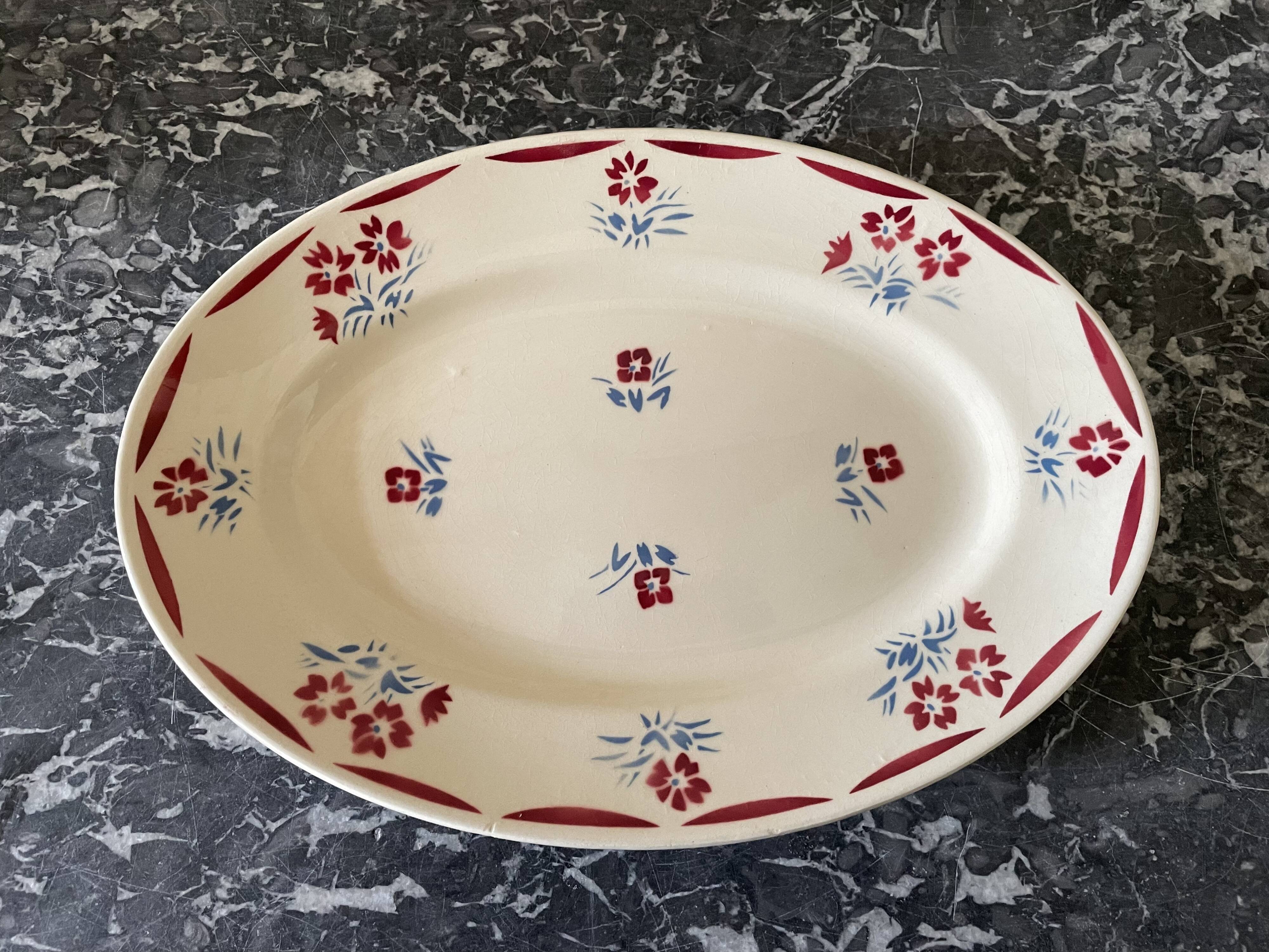 Oval flat Badonviller