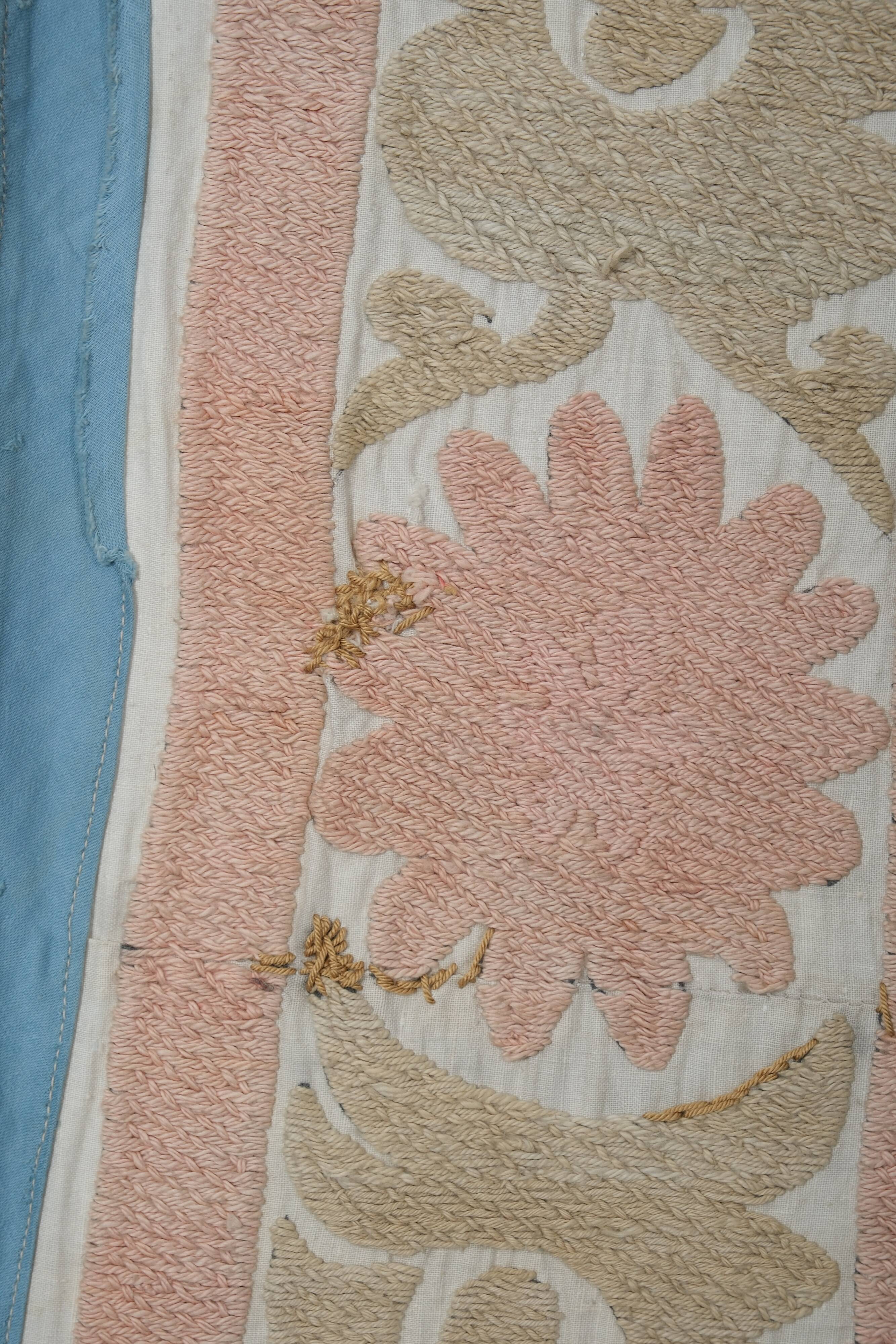 Hand knotted rug, vintage turkish rug 140x152 cm