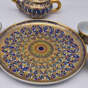 Miniature tea service in Benjarong style – Hand-painted porcelain