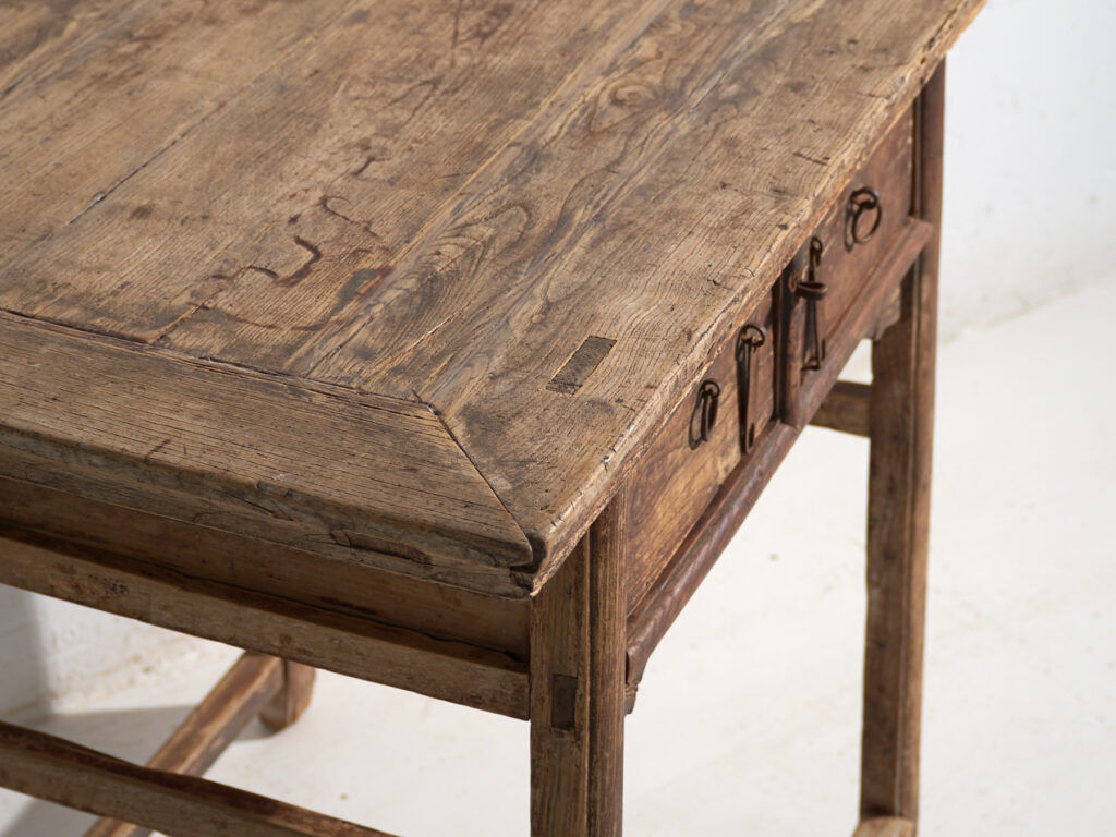 Antique Chinese work table with drawers – China, circa 1900
