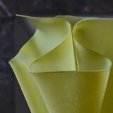 Lamp draped on column