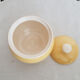 Sucrier jaune villeroy et boch en faience