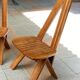 4 chaises S45 dites « Chlacc » de Pierre Chapo