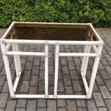 Table & Chairs & Console by McGuire, 1970s