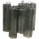 Gray murano glass wall light “tronchi” -1l
