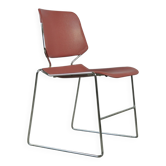 Chaise de salle à manger MATRIX Krueger conçue par Thomas Tolleson, années 1970, États-Unis