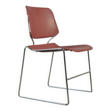 MATRIX Krueger dining chairs designed by Thomas Tolleson, 1970s USA