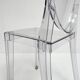 6 Victoria Ghost chairs by Philippe Starck for Kartell, after 2000.