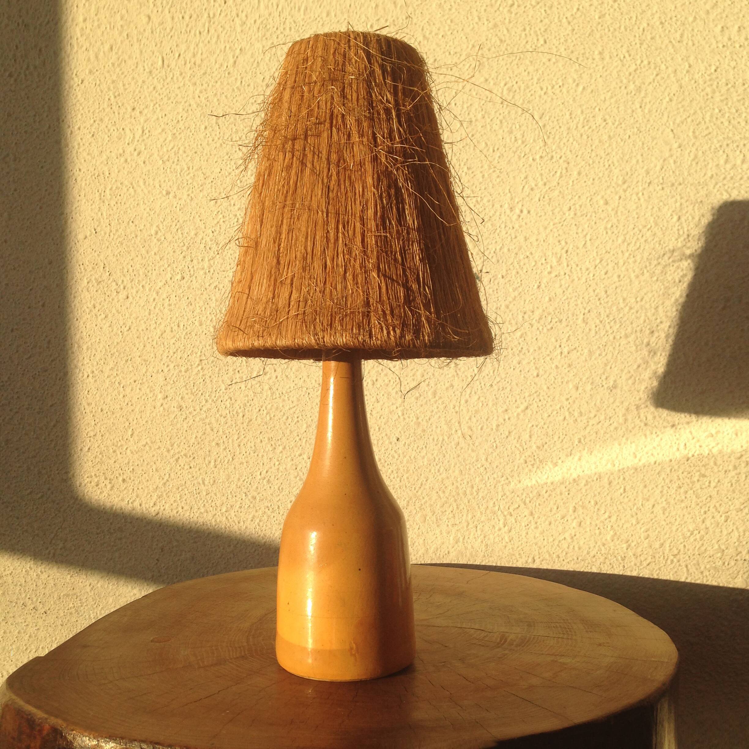 Vintage lamp in ceramic 1960
