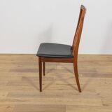 Mid-Century Teak and Leather Dining Chairs by Leslie Dandy for G-Plan, 1960