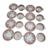 service of 8 cups and saucers Burgenland