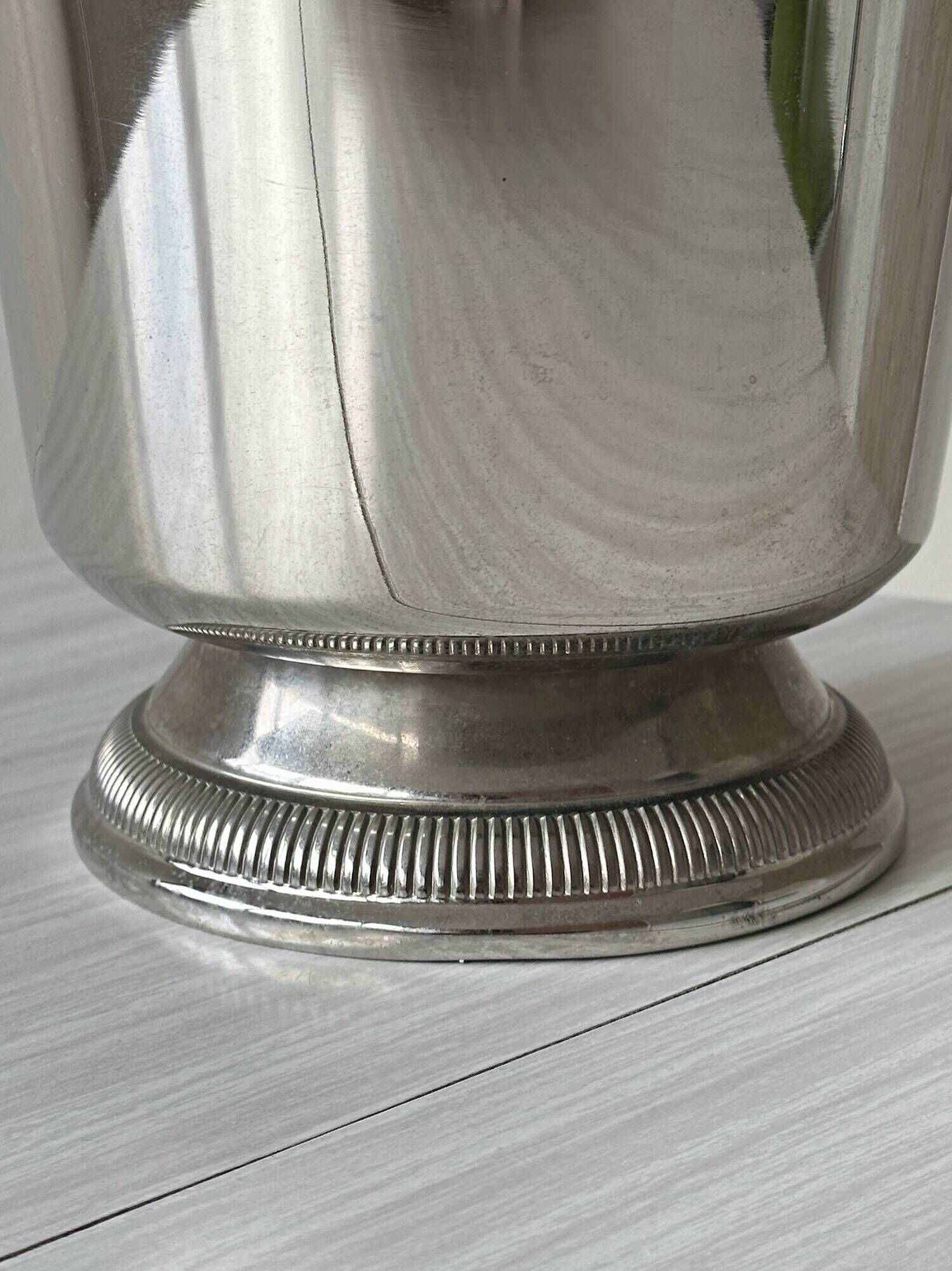 Vintage silver champagne bucket