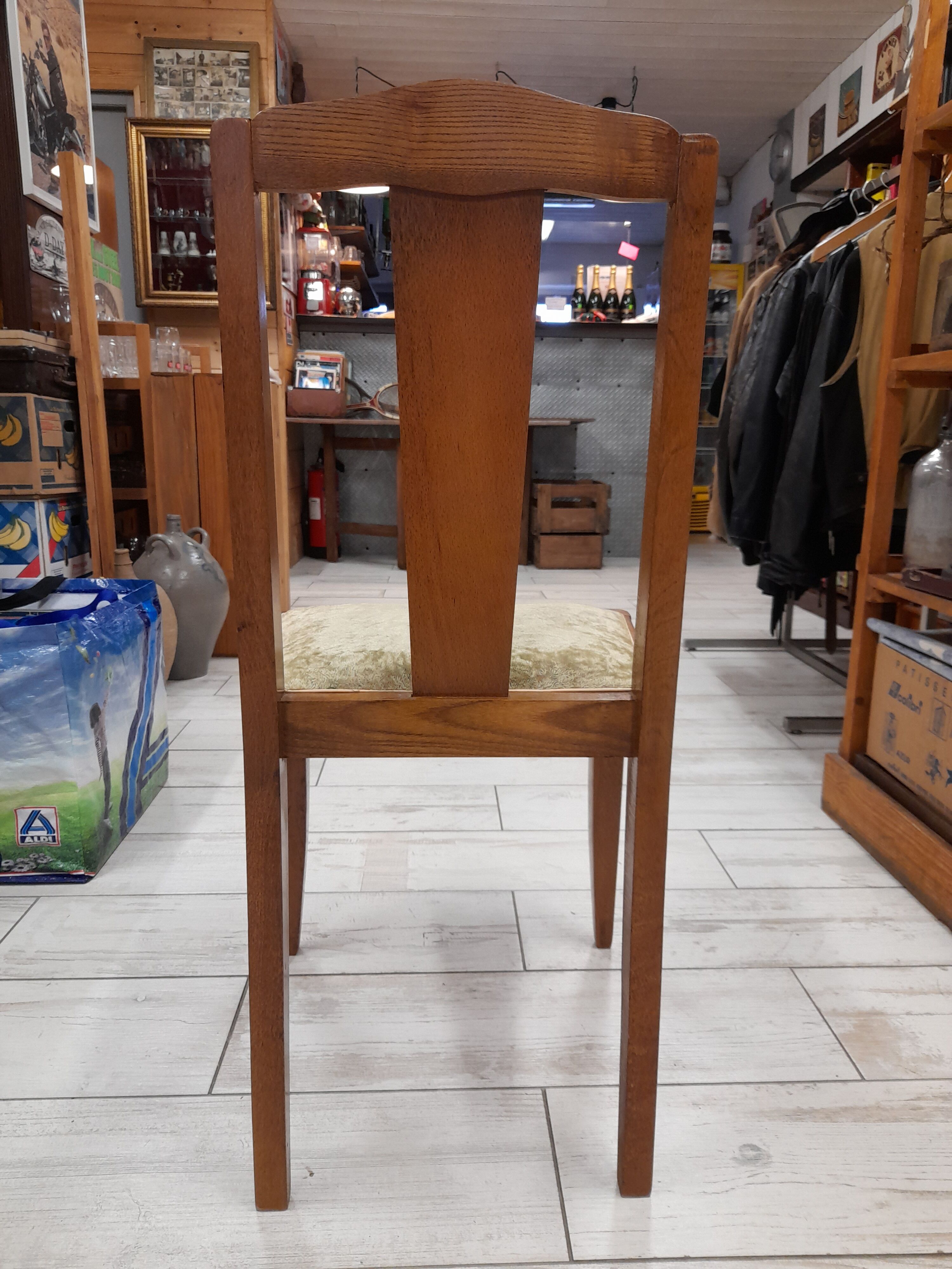 Paire de chaises art déco