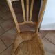 Vintage straw low chairs