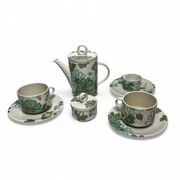 Vintage Villeroy & Boch Scarlett tea set circa 1960