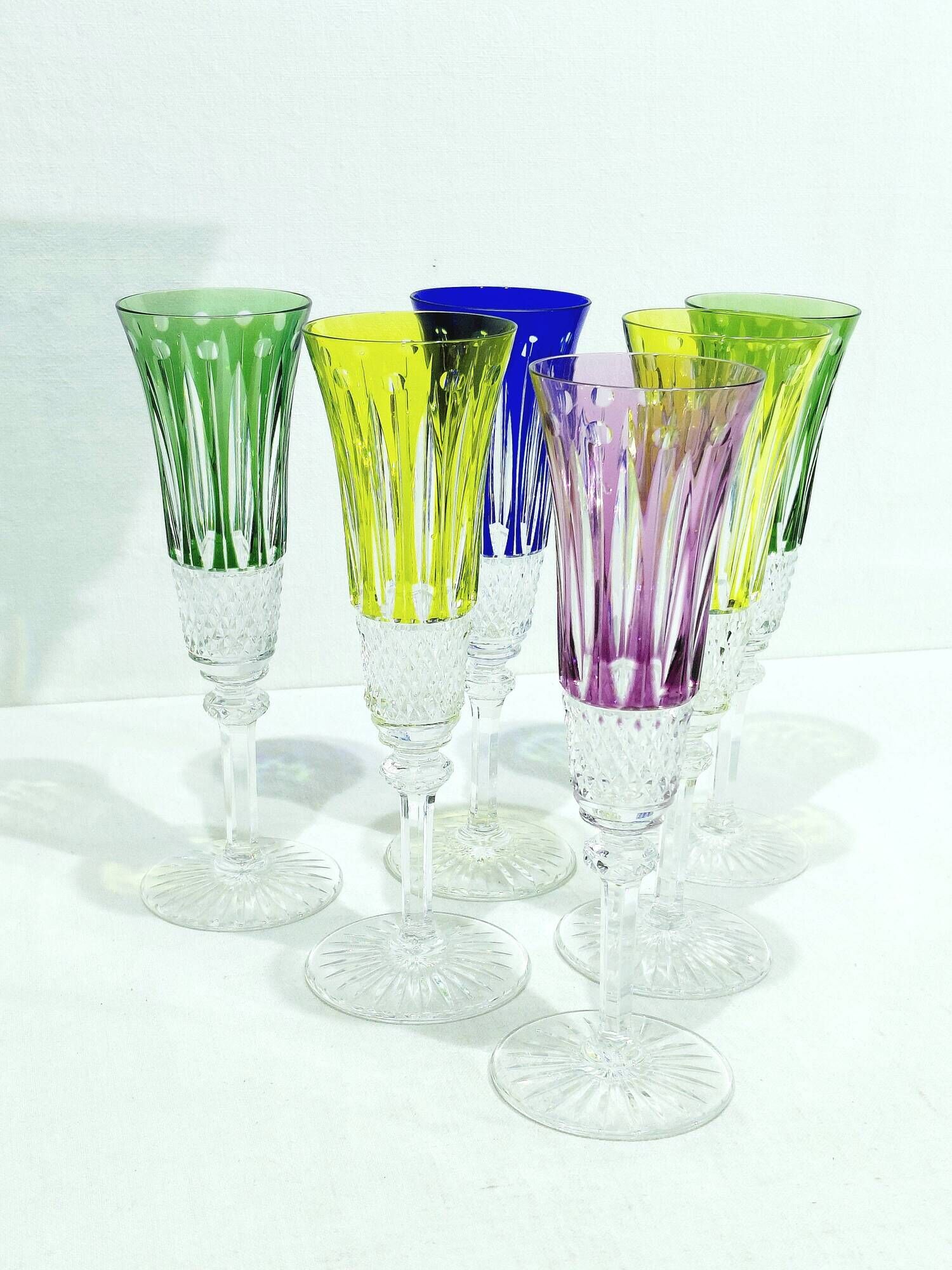 Saint-Louis - 6 Champagne Flutes Model Tommy