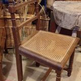 Old cane chair