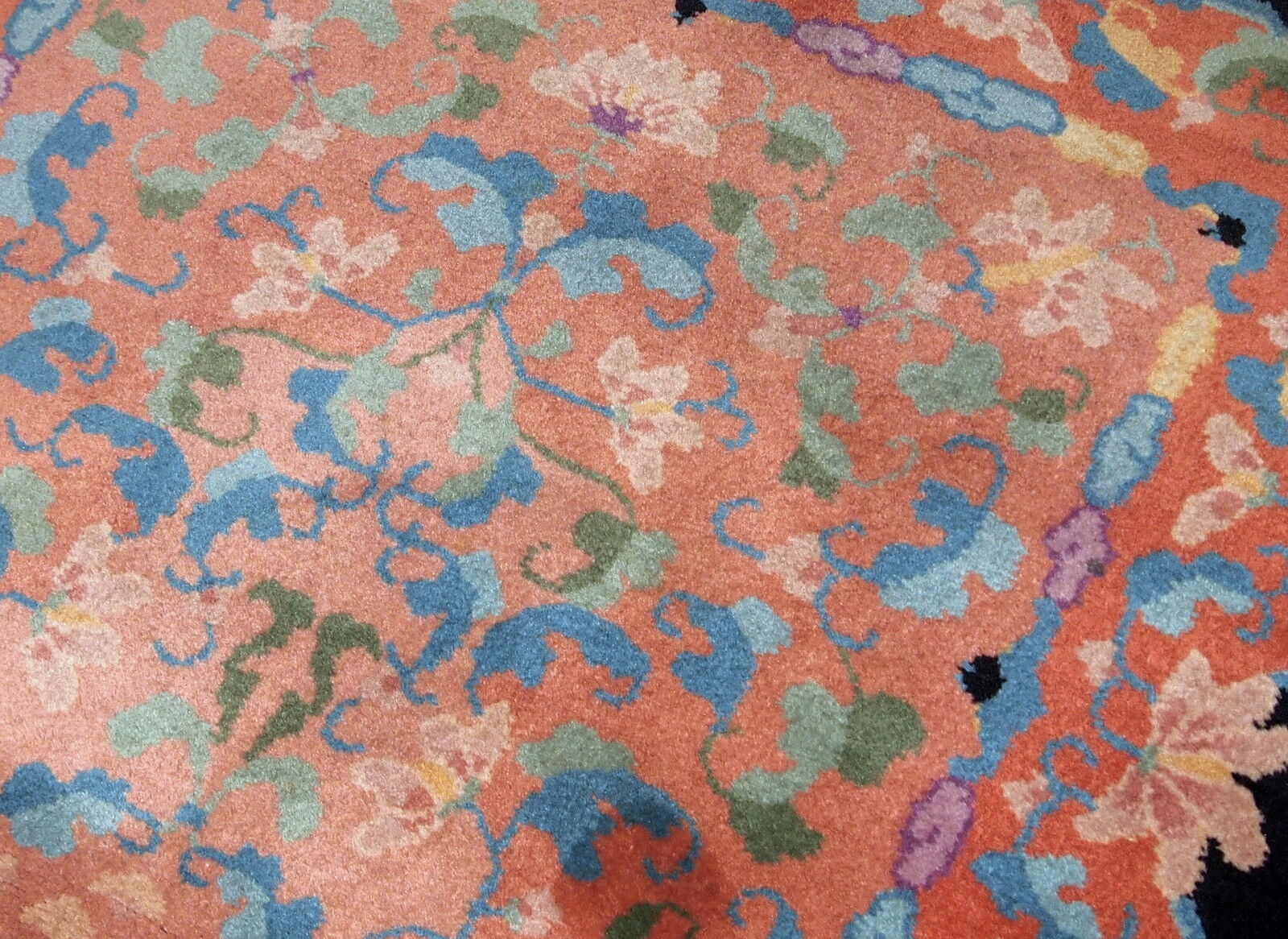 Former carpet chinese handmade 89 x 150cm, 1920