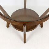 Round Coffee Table by Karel Koželka & Antonin Kropáček for Interier Praha, 1940s