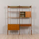 Scandinavian modern freestanding bookcase Ergo by John Texemon, Norway, 1960s.