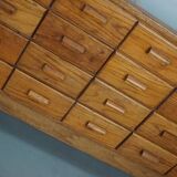 Antique British Oak Haberdashery Cabinet or Shop Counter, 1920/30s