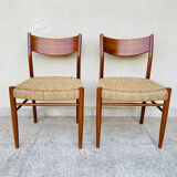 Danish teak chairs