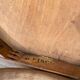 4 stripped bistro chairs in bent wood signed Fischel 1920