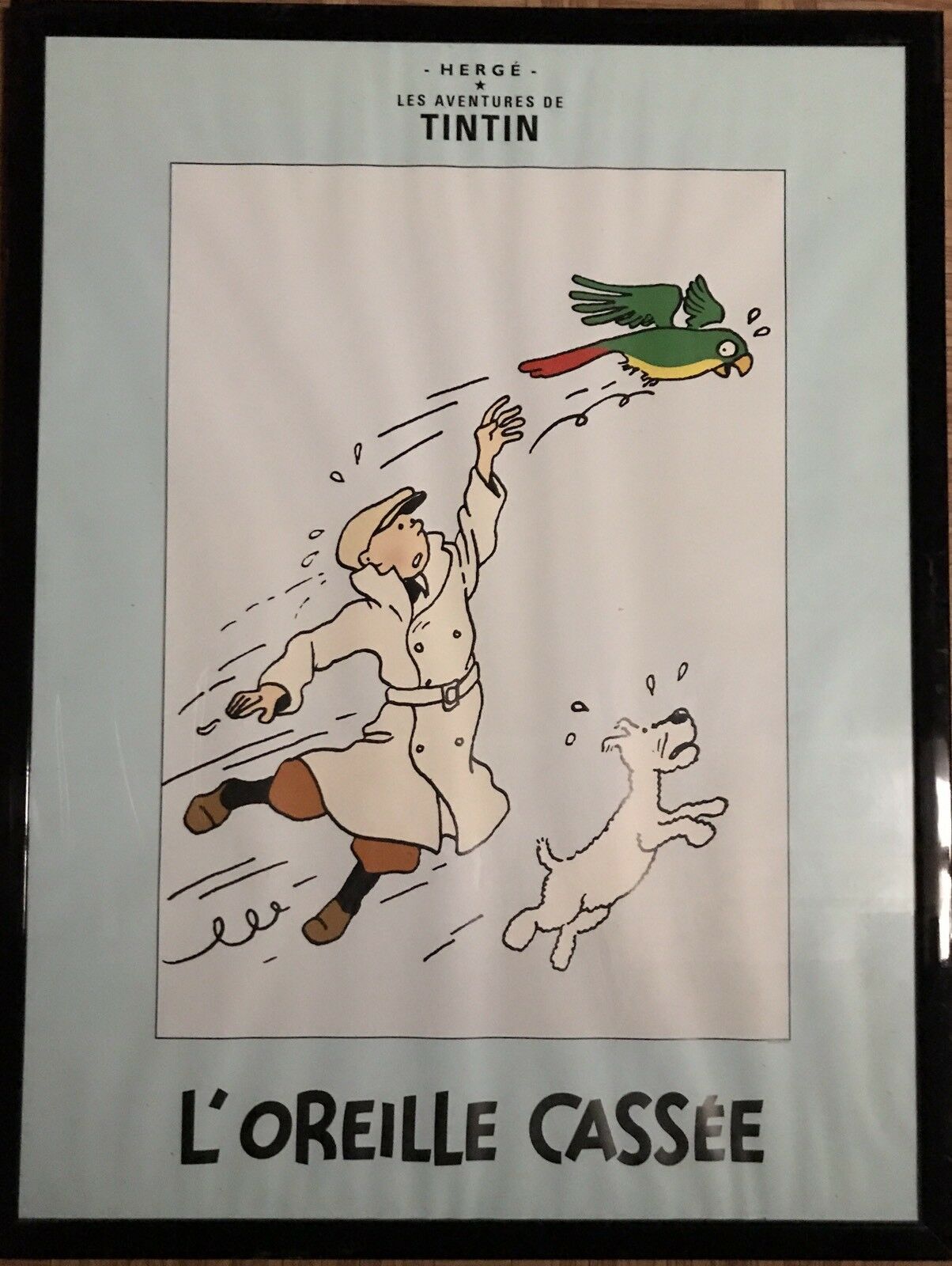 Great shows, the adventures of Tintin, the broken ear