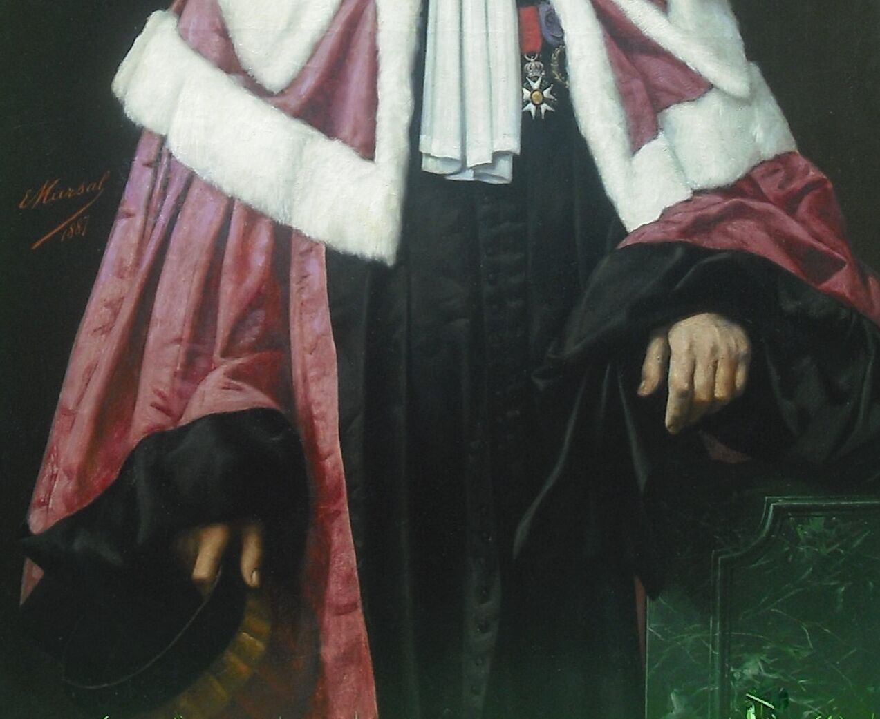 E Antoine Marsal portrait 133x95cm