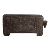 Old wooden spice box