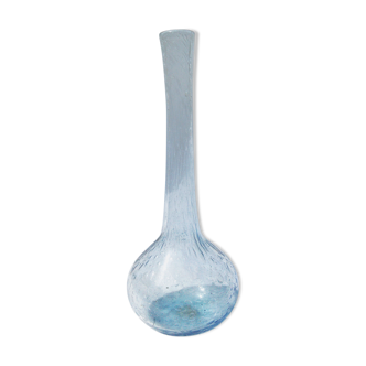 Soliflore vase in bubbled glass from Biot
