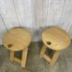 Pair of folding stools