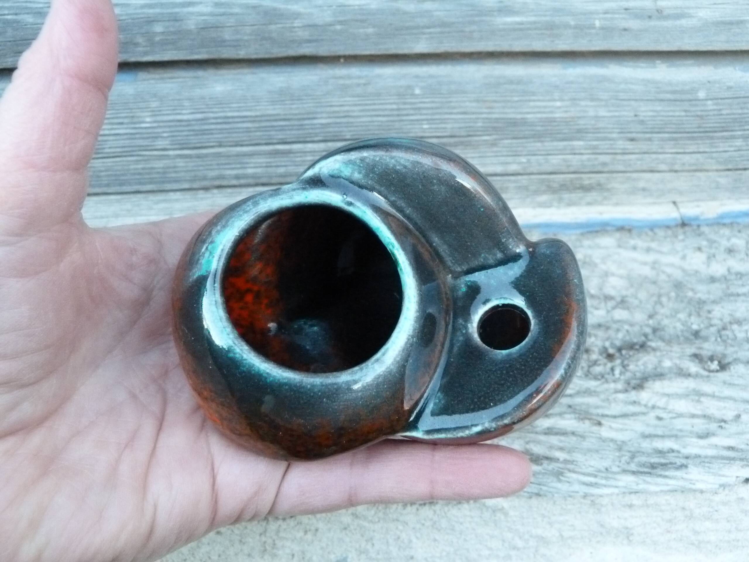 Small ceramic art object, pencil holder or other