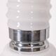 Large 60's vintage table lamp in murano glass