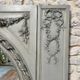 Important Antique Boiserie 176.5cm/158cm 19th Century Fireplace Mirror with Pitted Glass
