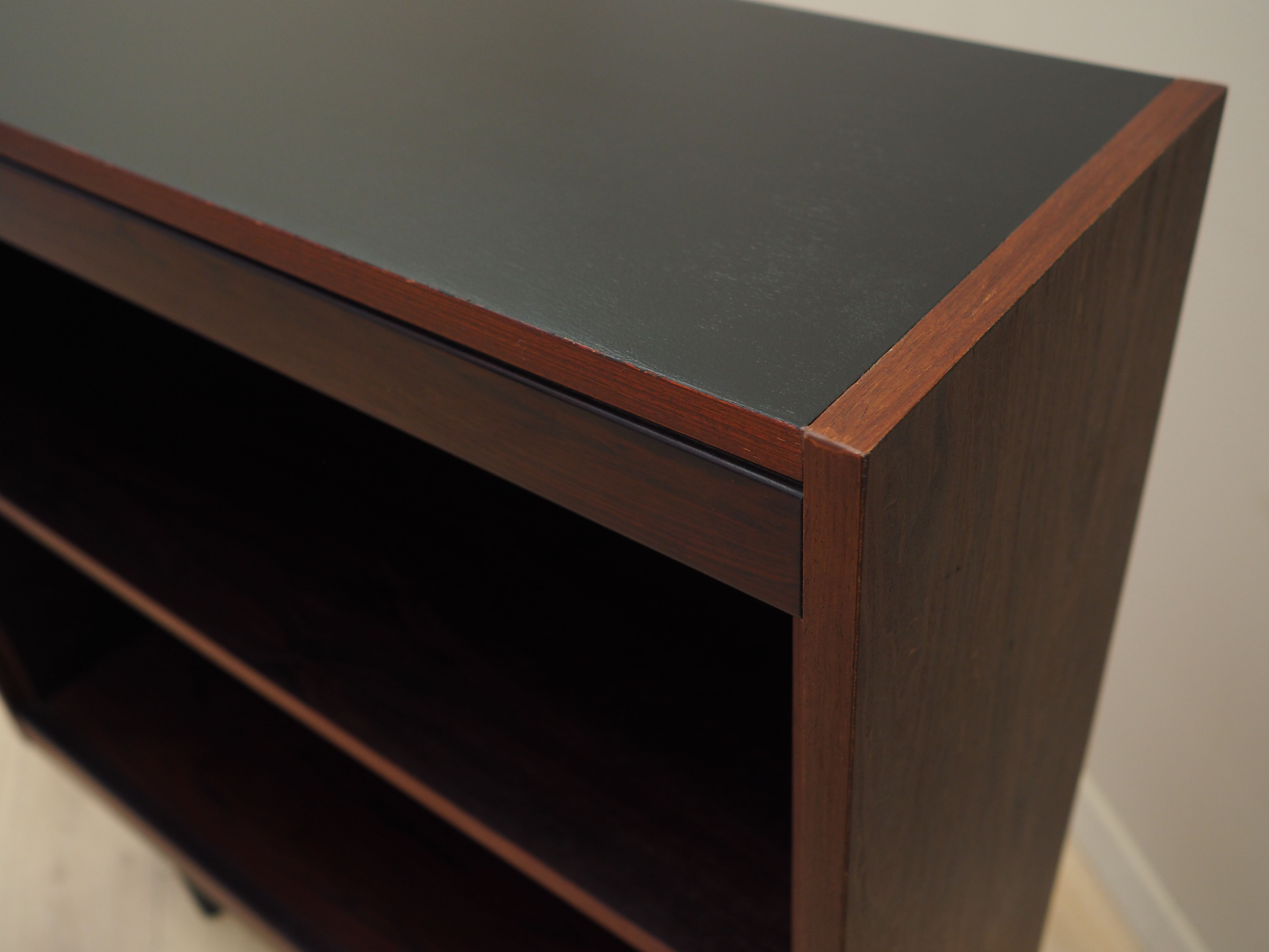 Walnut bookcase, Swedish design, 1970s, Sweden