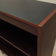 Walnut bookcase, Swedish design, 1970s, Sweden