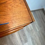 Scandinavian teak chest of drawers with 4 drawers