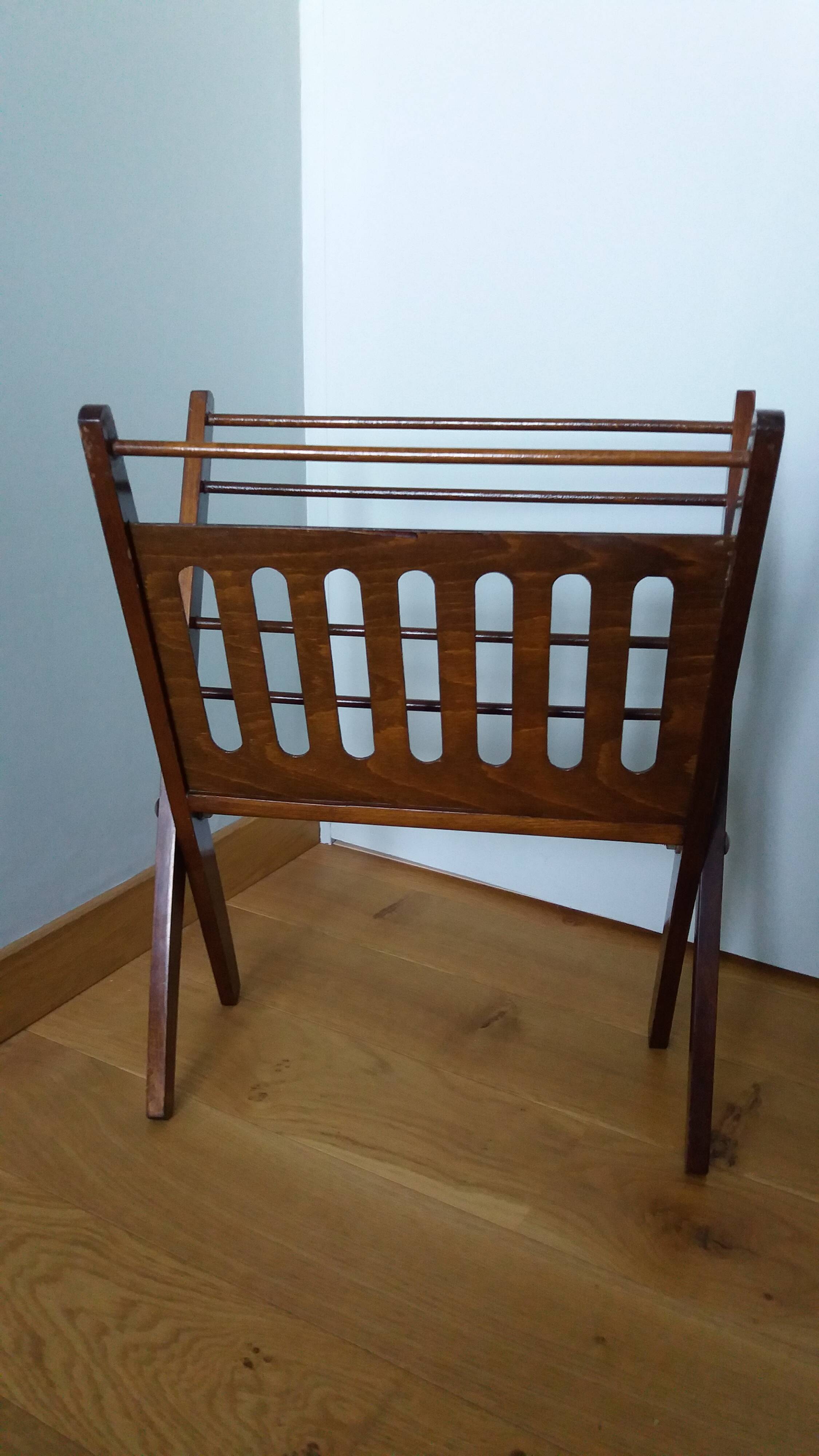 Cees Braakman magazine holder for Pastoe