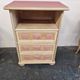 Wooden bedside table