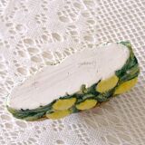 Bassano lemon slip napkin holder