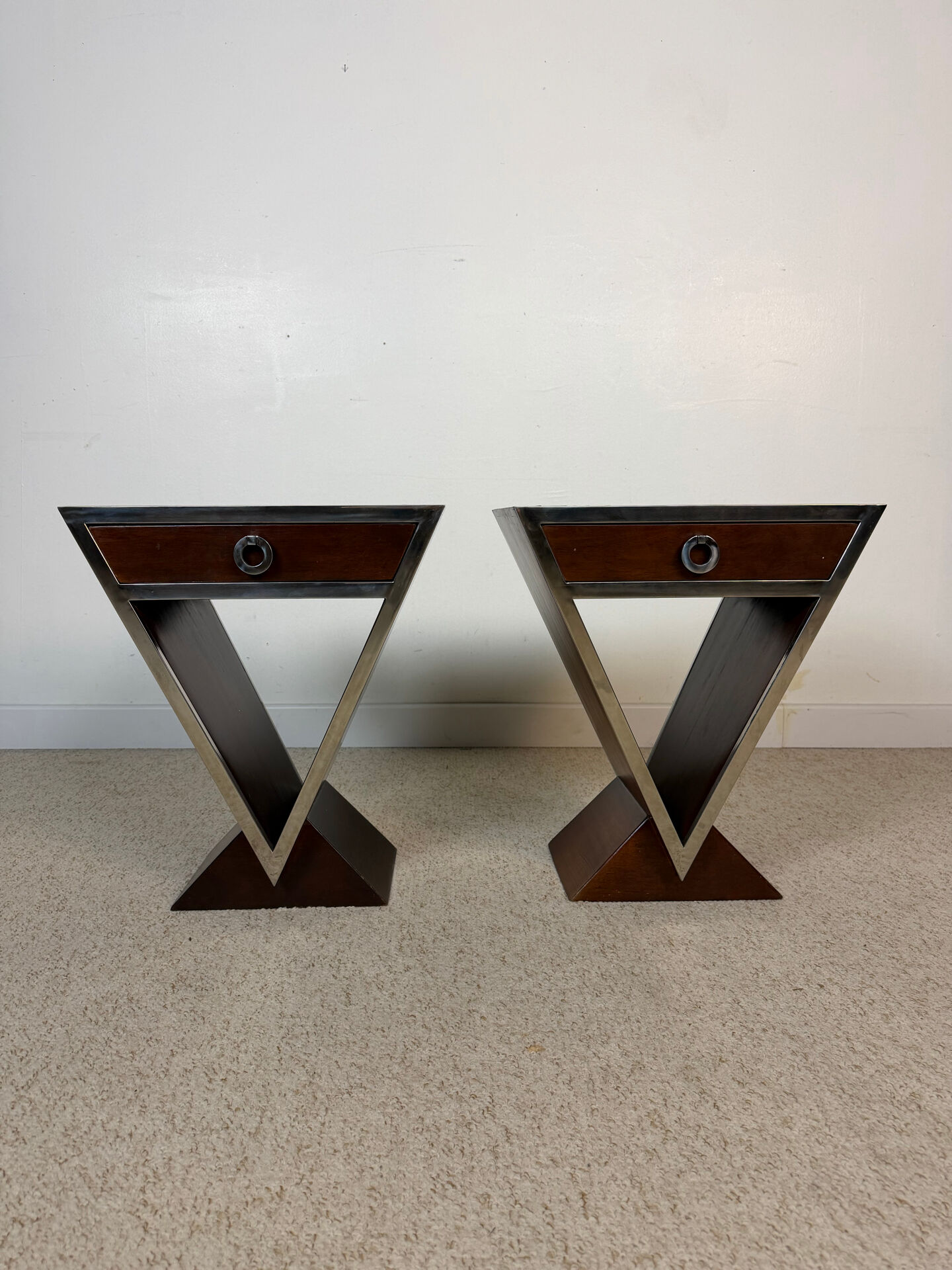 Art Deco Bedside Tables "Louvre" – Maison Saulaie
